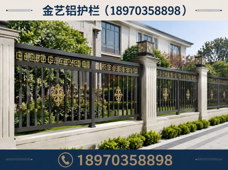 横峰县铝合金护栏展示图